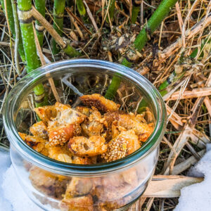 Knoblauch-Knusper-Croutons