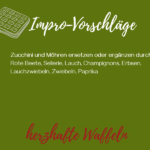 HERZHAFTE WAFFELN MIT PILZ STROGANOFF